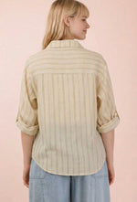 Roll Up Sleeve Top