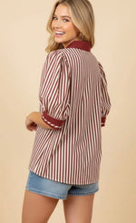 Vertical Striped Top