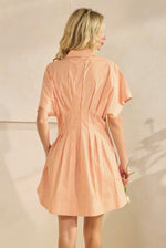 Flutter Shirt Dress