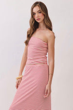 Smocked Tube Maxi Set