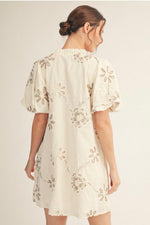3D Floral Dress