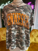 Puffy TN Camo Top
