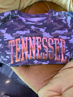 Puffy TN Camo Top