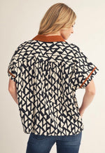Geo Print Top