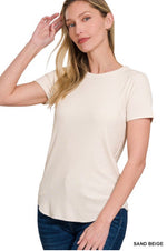 Curved Hem Tee