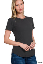 Curved Hem Tee