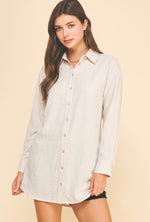 Collared Tunic Shirt