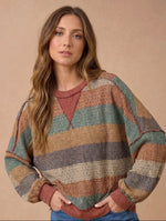 Fall Striped Pullover