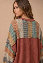 Fall Striped Pullover