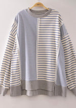Mixed Stripe Pullover
