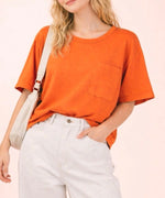 Mineral Wash Comfy Top