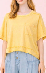 Mineral Wash Comfy Top
