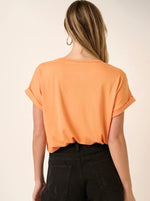 Round Neck Dolman Top