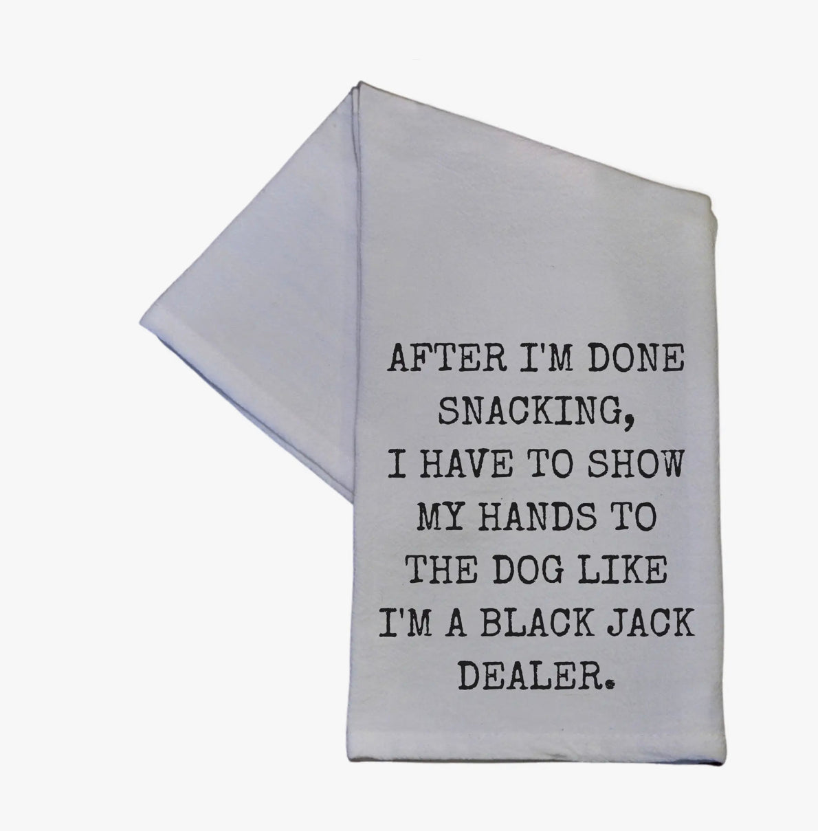 Like a Blackjack Dealer Hand Towel