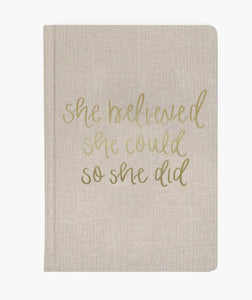 She Believed Journal
