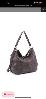 Woven Hobo Bag